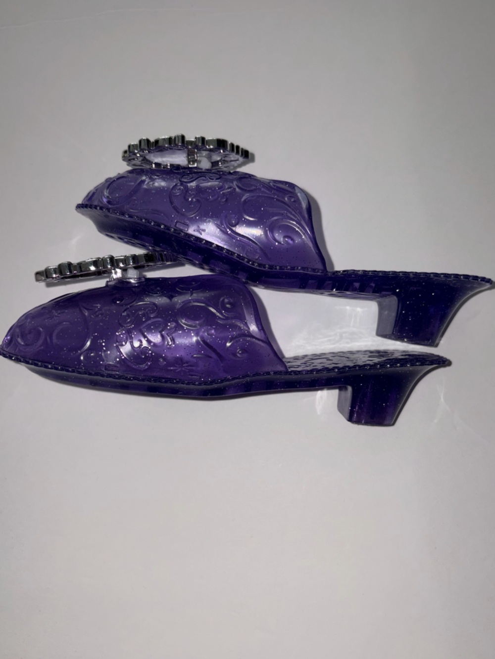 Disney Purple Princess Jelly Dress Sandals - Picture 4 of 6